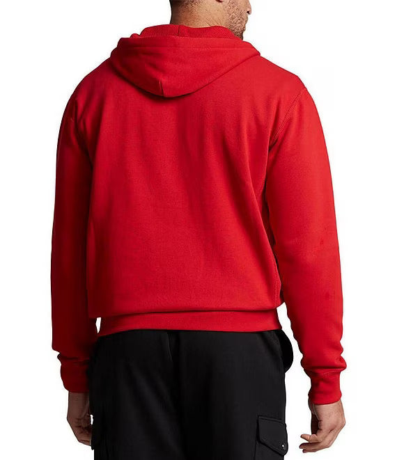 Polo Ralph Lauren Men's Big & Tall Classic Fleece Full-Zip Hoodie  Color RL2000 Red Size 2XLT