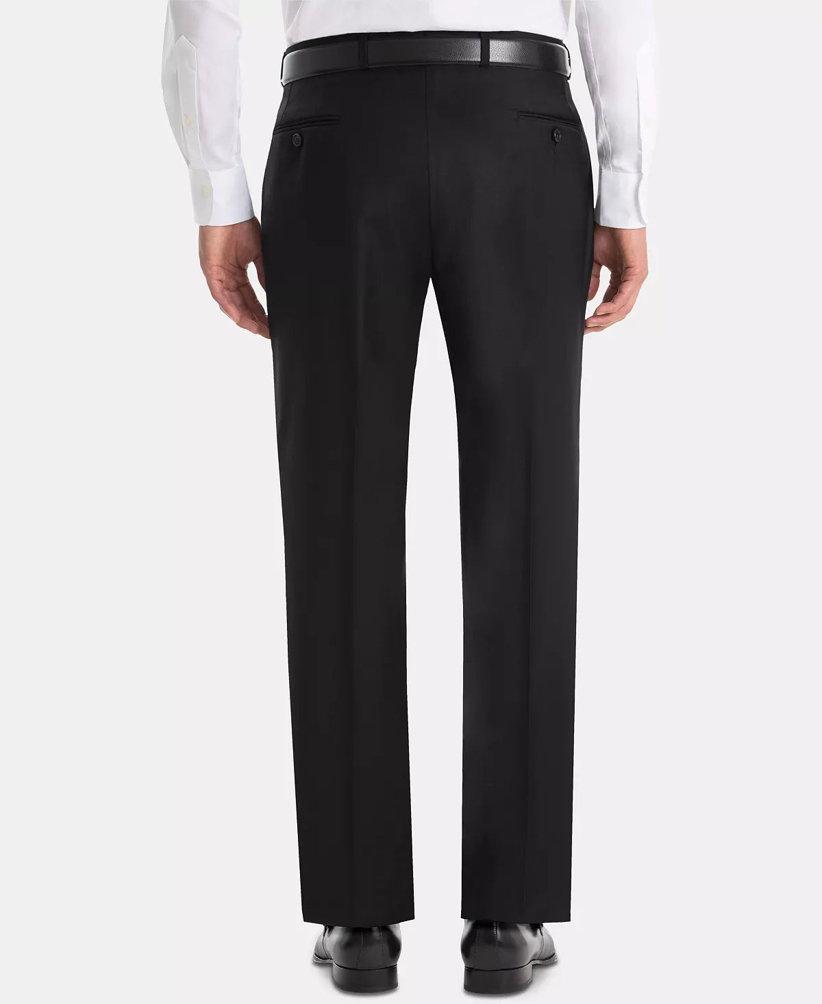 Lauren Ralph Lauren Men's UltraFlex Classic-Fit Wool Pants  Color Black W34xL30