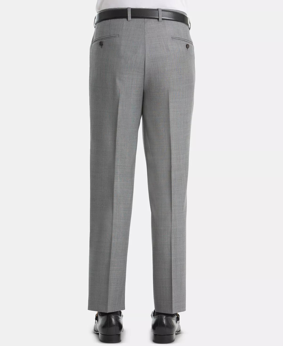 Lauren Ralph Lauren Men's UltraFlex Classic-Fit Wool Pants  Color Light Gray Sharkskin W40xL34