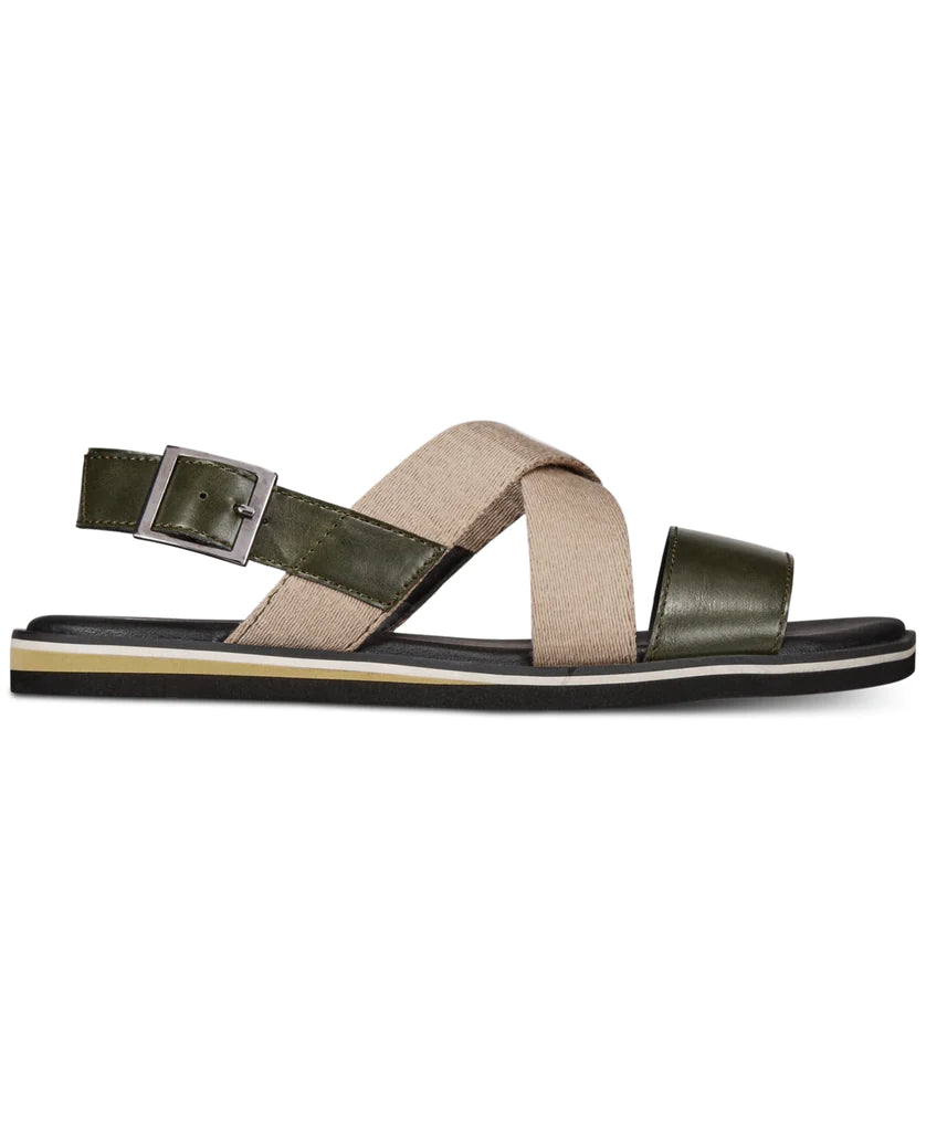 Bar III Men's Knox Strap Sandals  Color Olive Green Size 7M