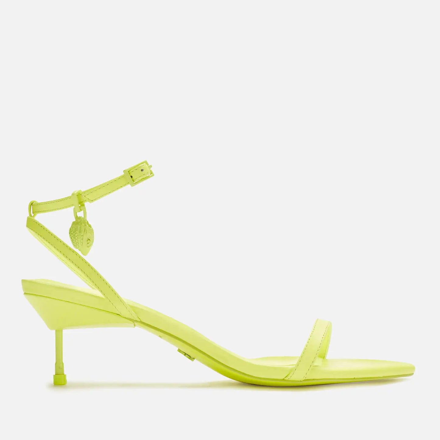 Kurt Geiger London Shoreditch Barely There Heeled Sandals  Color Yealow Leather Size EU 36/US 6