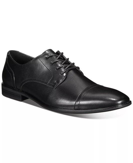 Alfani Men's Quincy Cap-Toe Lace-Up Shoes  Color Black Size 8.5M