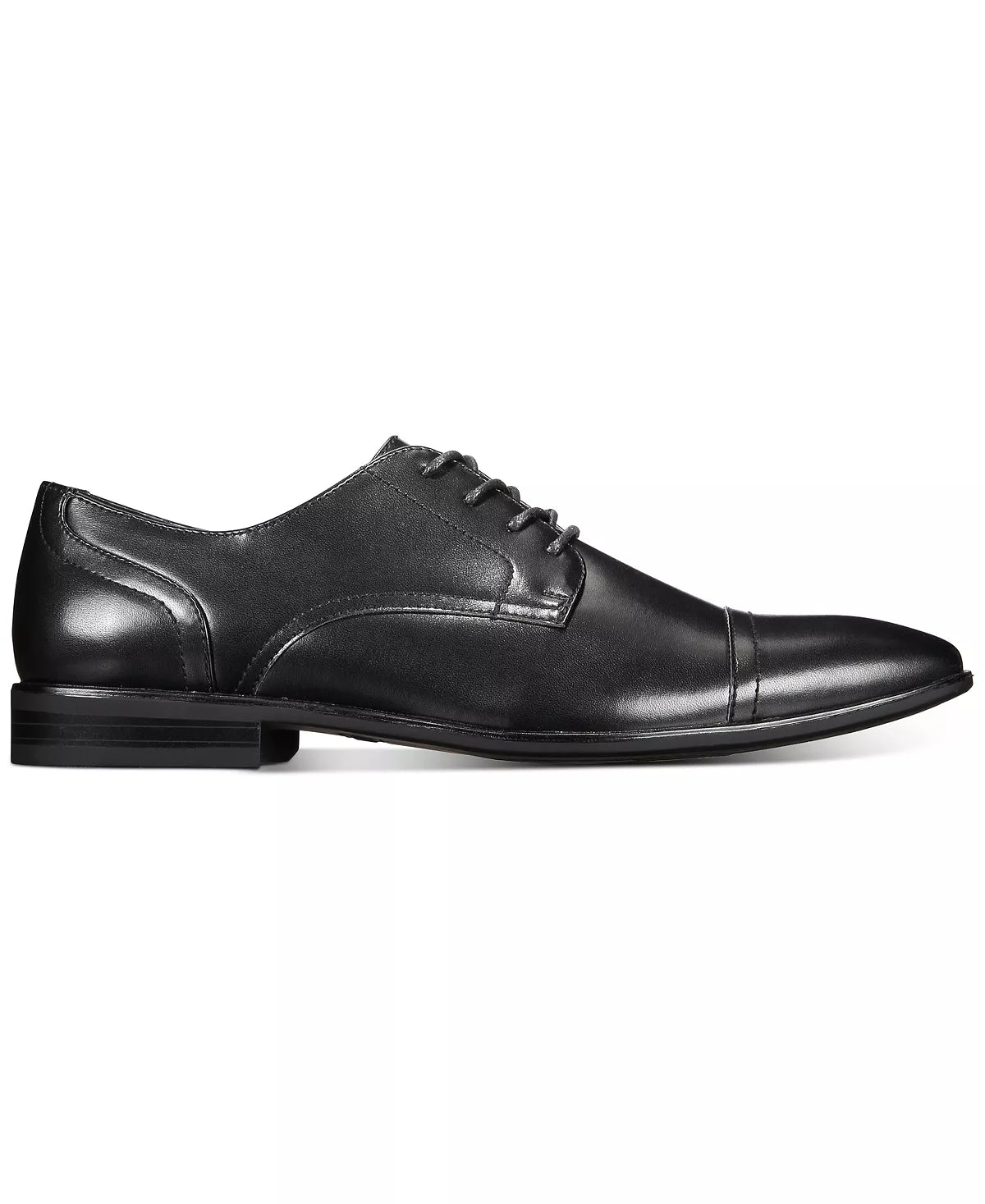 Alfani Men's Quincy Cap-Toe Lace-Up Shoes  Color Black Size 8.5M