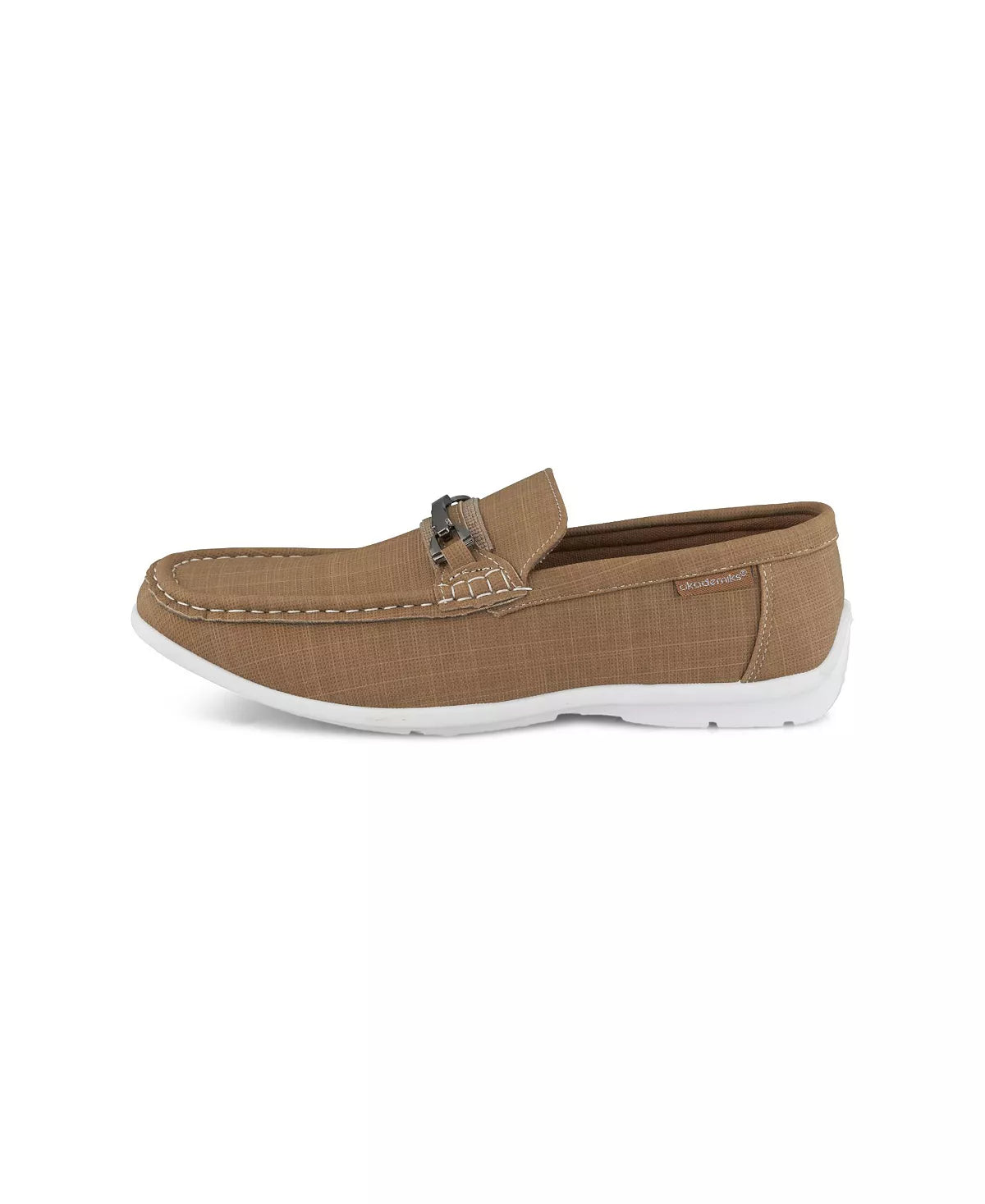 AKADEMIKS Men's Moccasin Loafers  Color Tan Size 10M