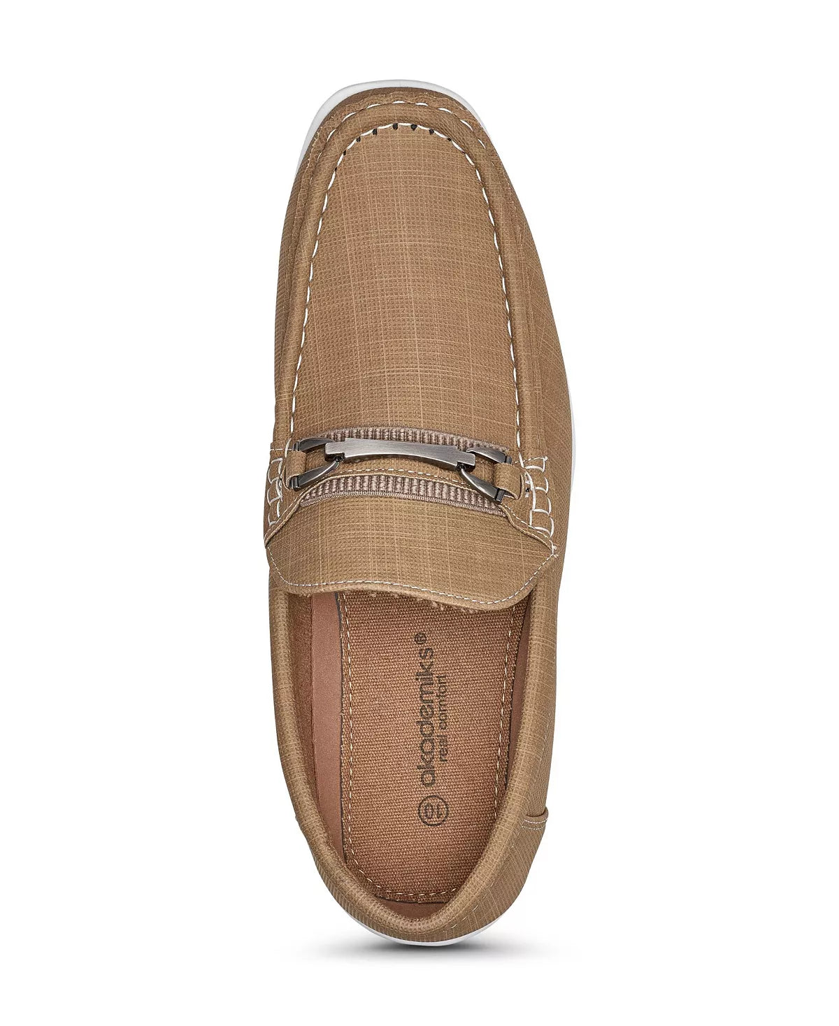 AKADEMIKS Men's Moccasin Loafers  Color Tan Size 10M