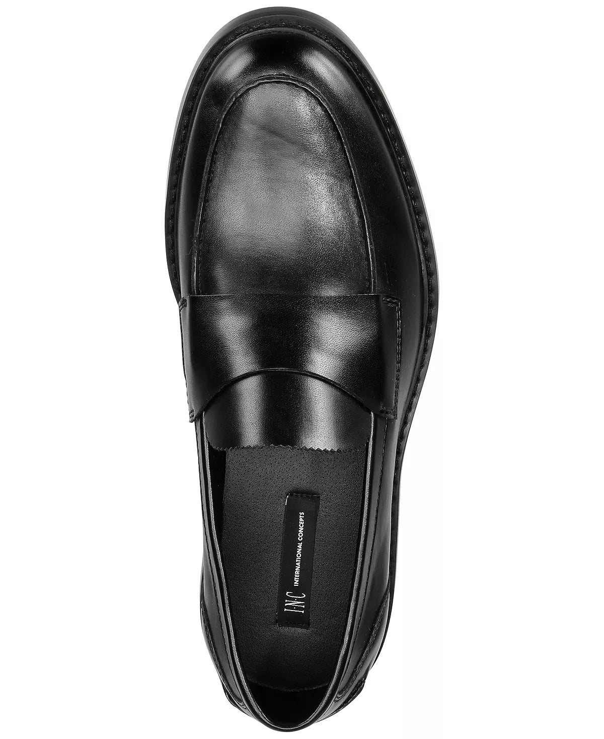 INC International Concepts Men's Killian Chunky Loafers  Color Black Size 12