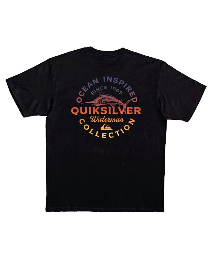 Quiksilver Men's Ocean Eyes T-shirt  Color Black Size S