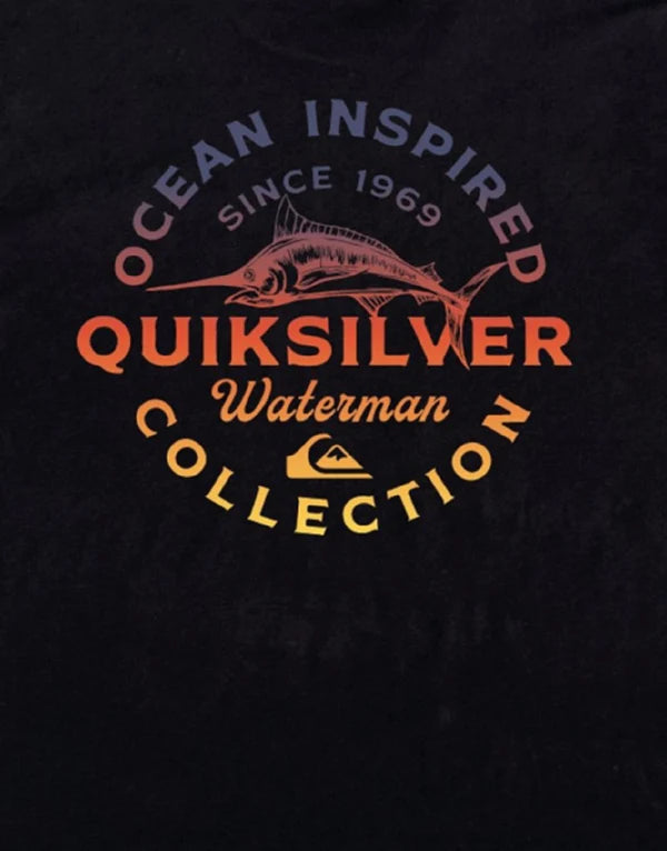 Quiksilver Men's Ocean Eyes T-shirt  Color Black Size S