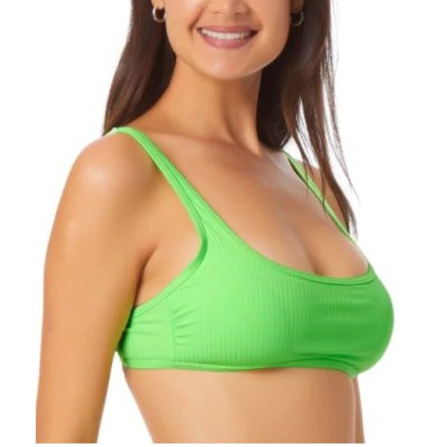 California Waves Bralette Bikini Top  Color Mint Sizzle Size M