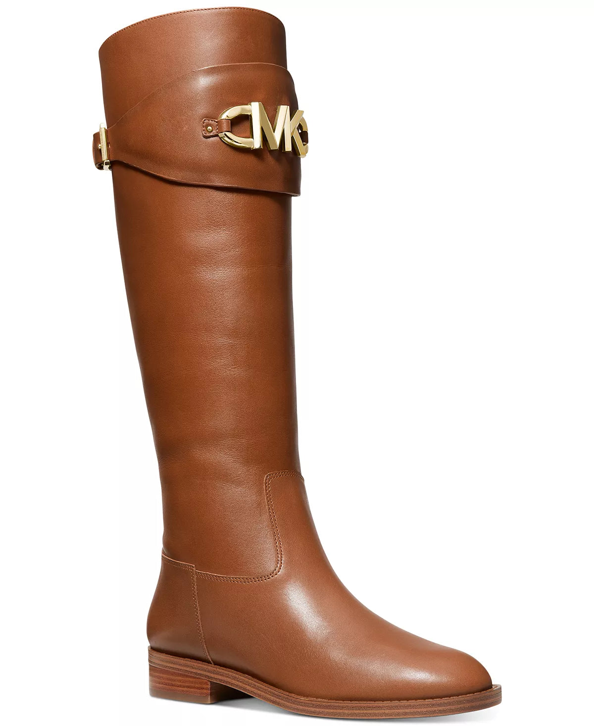 Michael Kors Women's Izzy Tall Riding Boots  Color Luggage Size 8M