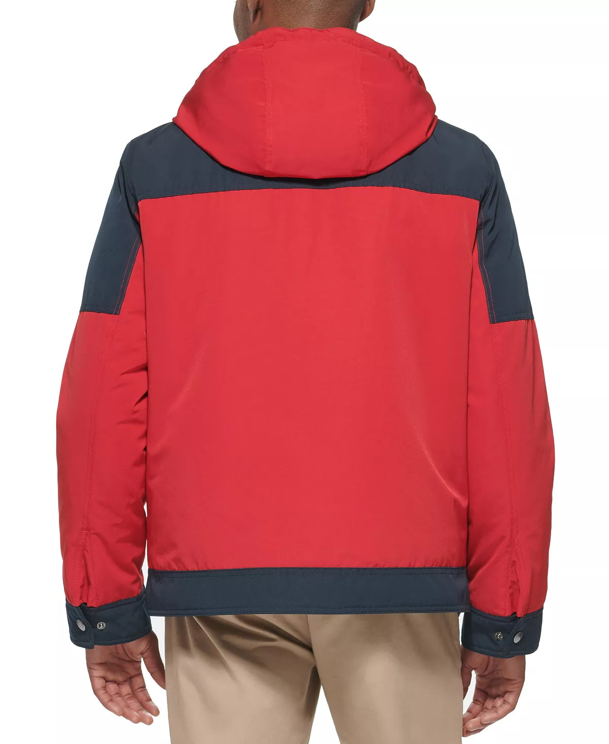 Club Room Men's 3-in-1 Hooded Jacket  Color Red Size L