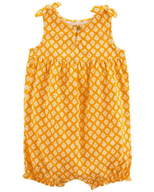 Carters Baby Girls Romper  Color Yellow Size 24M