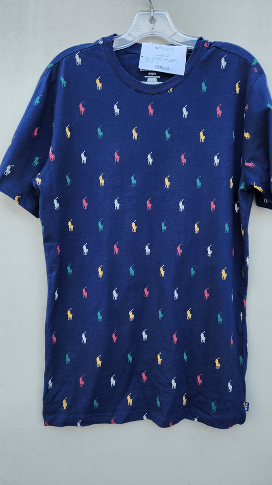 Polo Ralph Lauren Men's Short Sleeve T-Shirt  Color Pony Print Size S