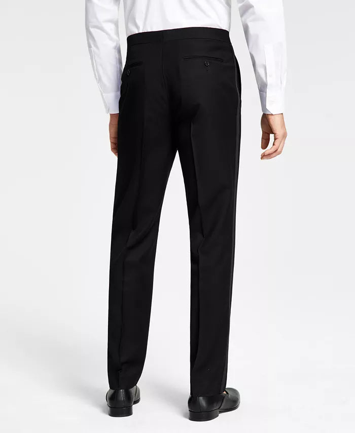 Alfani Men's Classic-Fit Stretch Tuxedo Pants  Color Black W38xL30