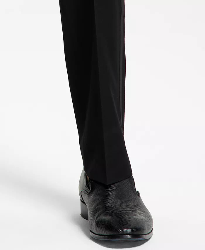 Alfani Men's Classic-Fit Stretch Tuxedo Pants  Color Black W38xL30