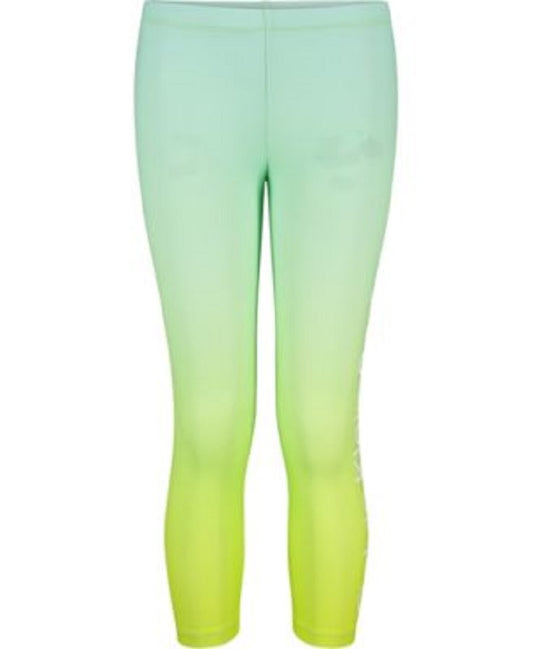 Calvin Klein  Big Girls Performance Leggings  Color Lime Punch Size XL 18-20