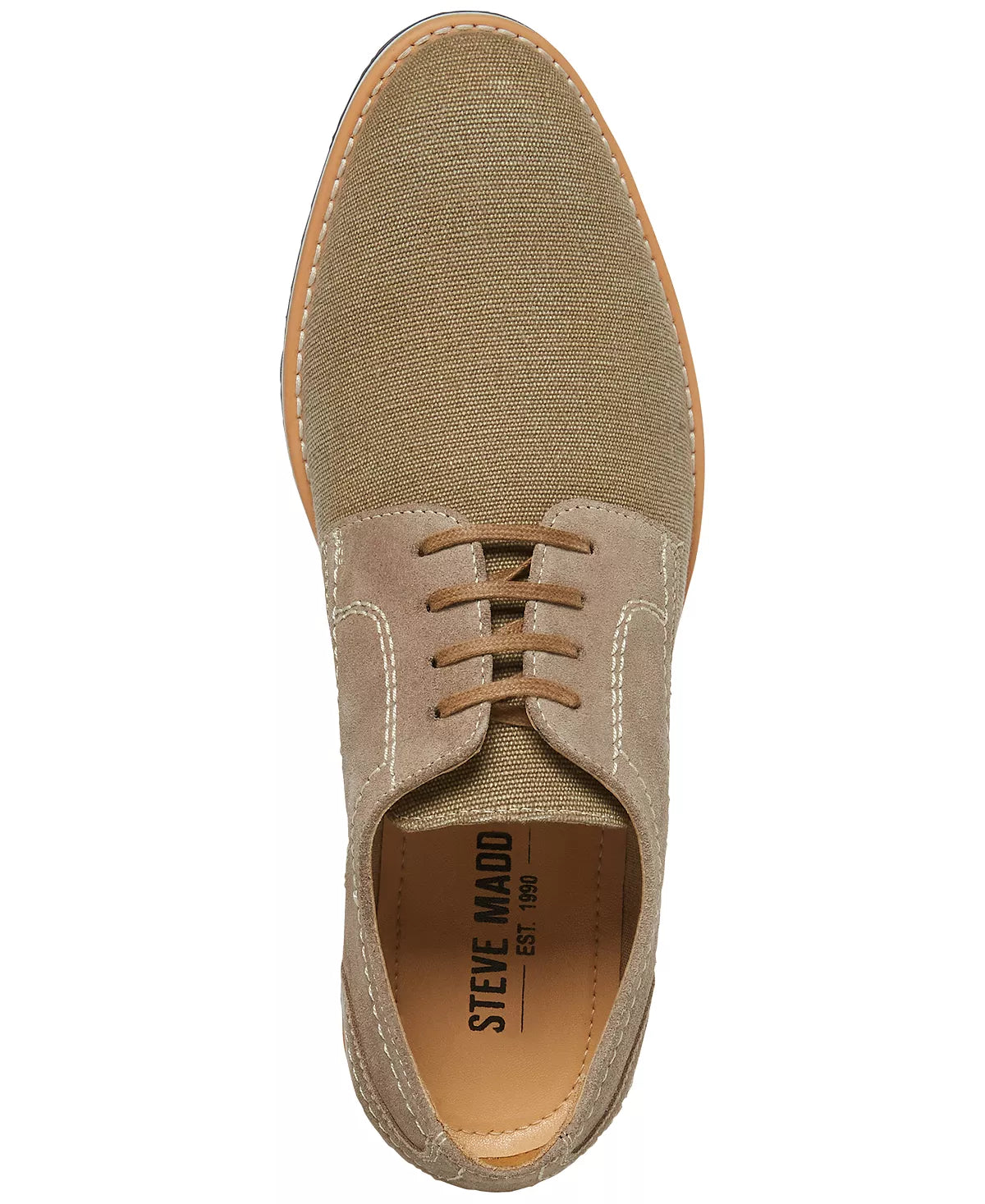 Steve Madden Men's Gilad Oxford Shoes  Color Sand Size 9.5M