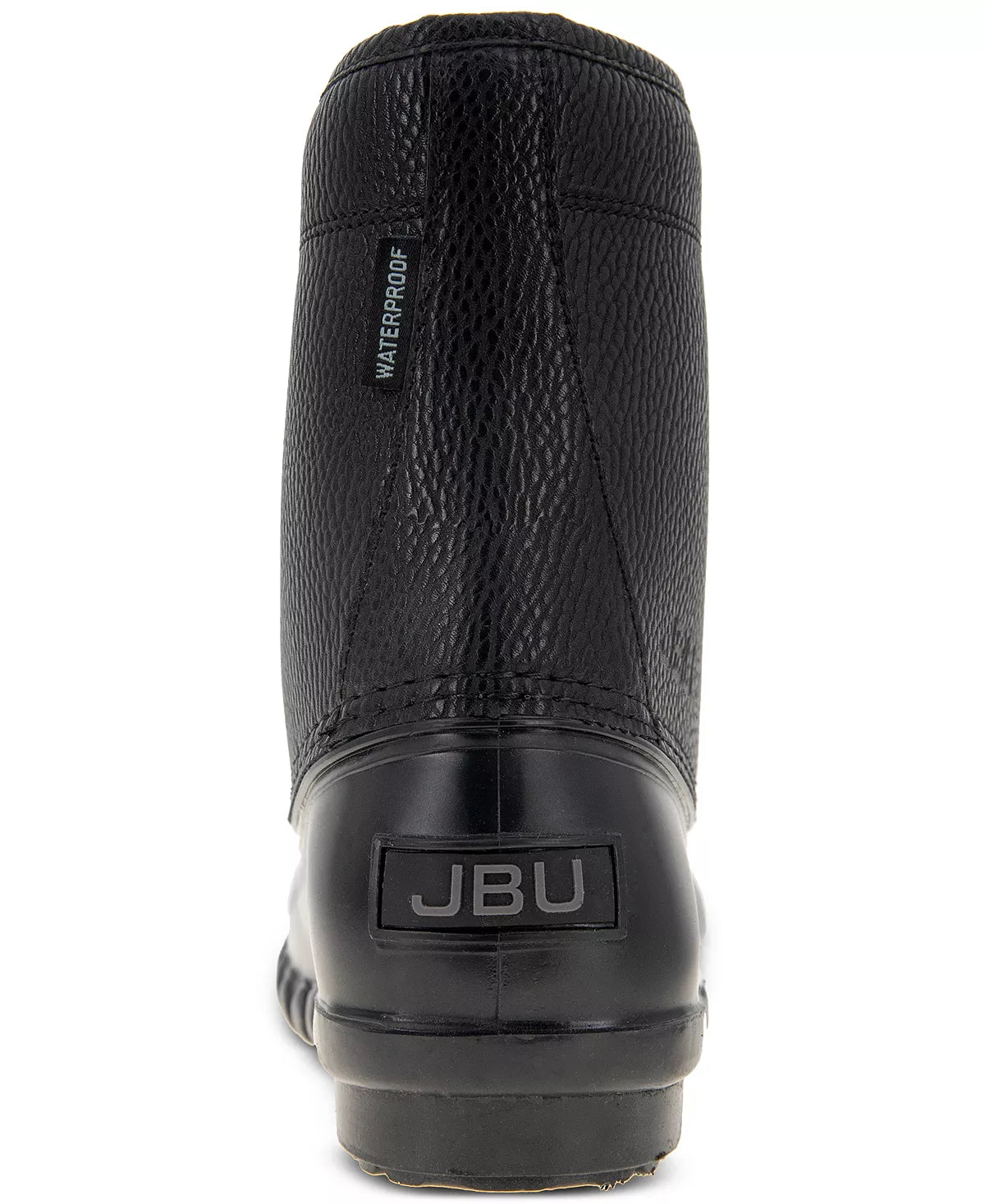 JBU by Jambu Men's Maine Waterproof Round Toe Lace-Up Duck Boot  Color Black Size 13