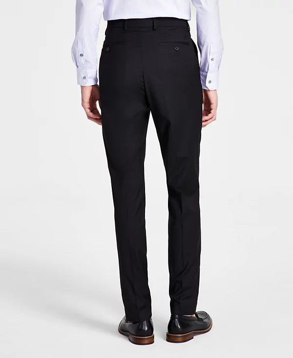 Calvin Klein Men's Slim-Fit Performance Dress Pants  Color Black W30xL30