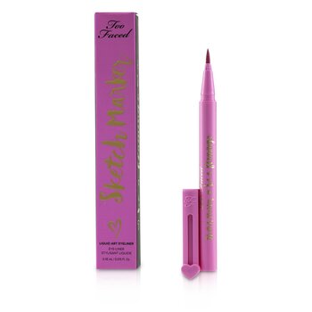 Too Faced Sketch Marker Liquid Art Eyeliner, Candy Pink, .45ml