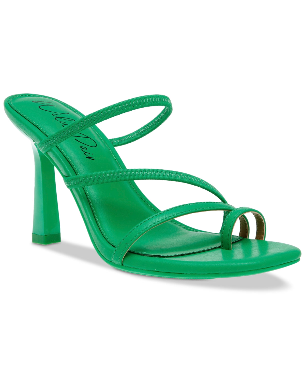 Wild Pair Women's Lenore Strappy Dress Sandals  Color Green Size 7.5M