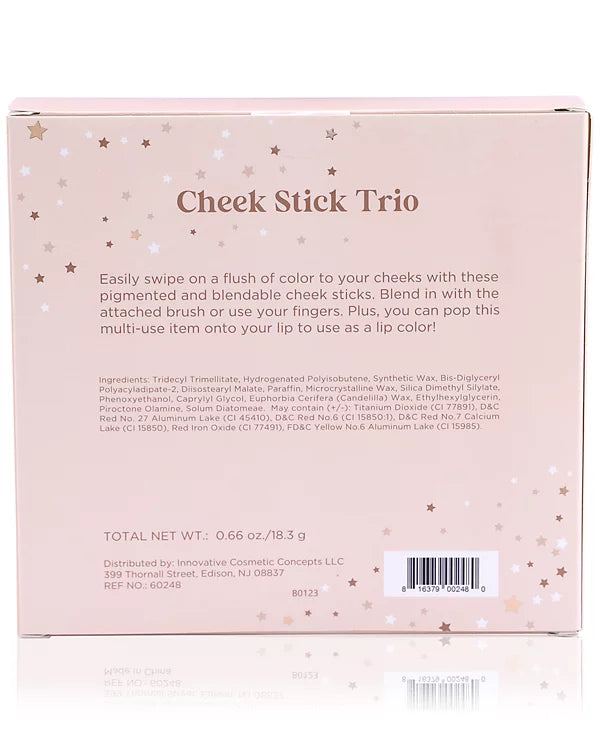 Innovative Cosmetic Concepts Cheek Stick Trio