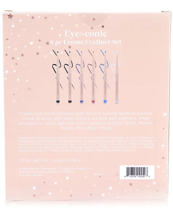 Innovative Cosmetic Concepts 6-Pc. Creme Eyeliner Set