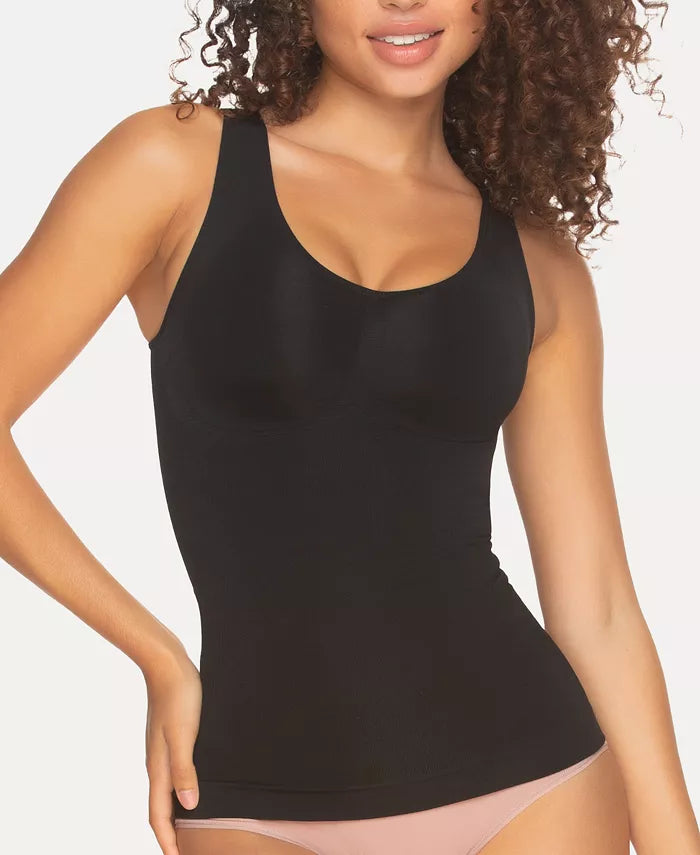 Felina Women's Fusion Waist Tank Shapewear  Black Size M