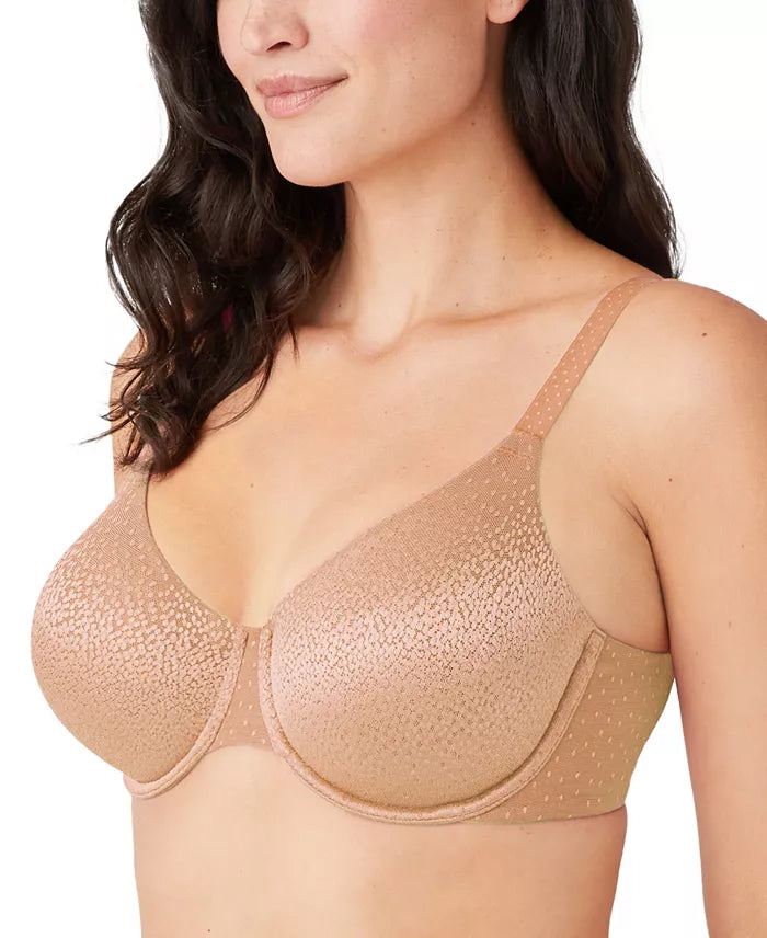 Wacoal Women's Back Appeal Underwire Bra  Color Praline Size 32DDD