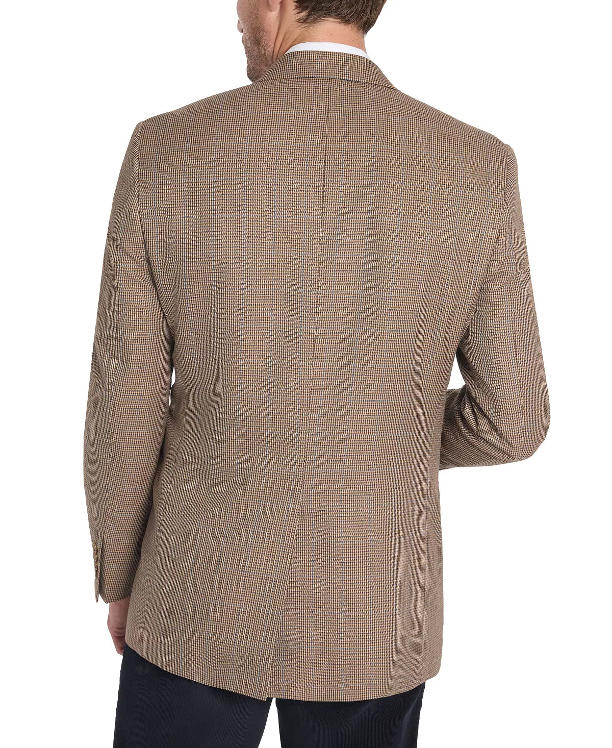 Lauren Ralph Lauren Men's Classic-Fit Sport Coat  Color Brown Check Size 40R