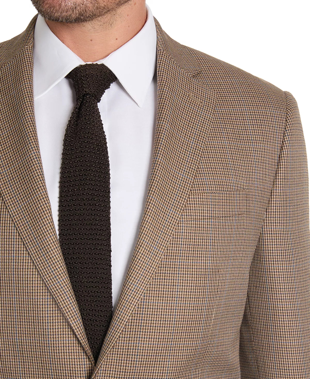 Lauren Ralph Lauren Men's Classic-Fit Sport Coat  Color Brown Check Size 40R