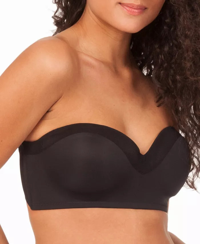 Lively Women's The No-Wire Strapless Bra  Color Jet Black Size 38B