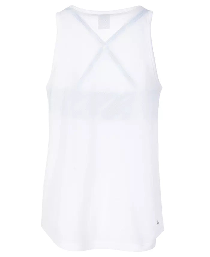 ID Ideology Girls Layered-Look Tank Top  Color Bright White Size M 10-12