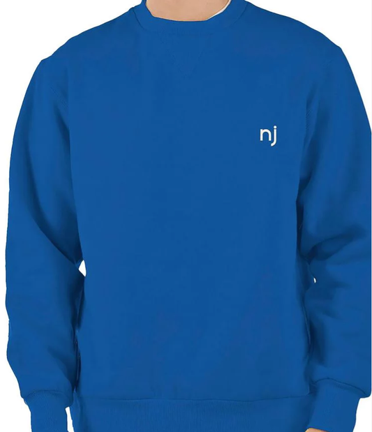 nANA jUDY Men's Logo Sweatshirt  Color Cobalt Size XL