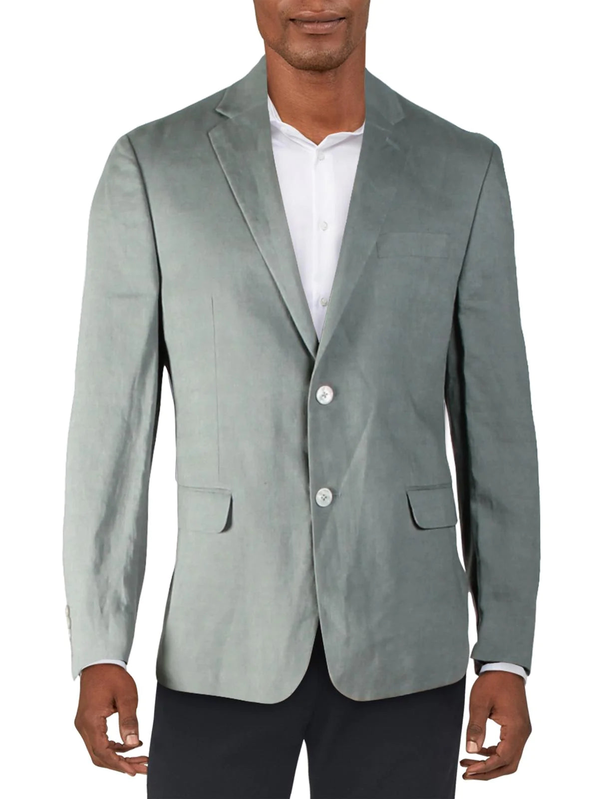 Lauren Ralph Lauren Men's Lassiter Linen Suit Separate Blazer  Color Sage Size 40S