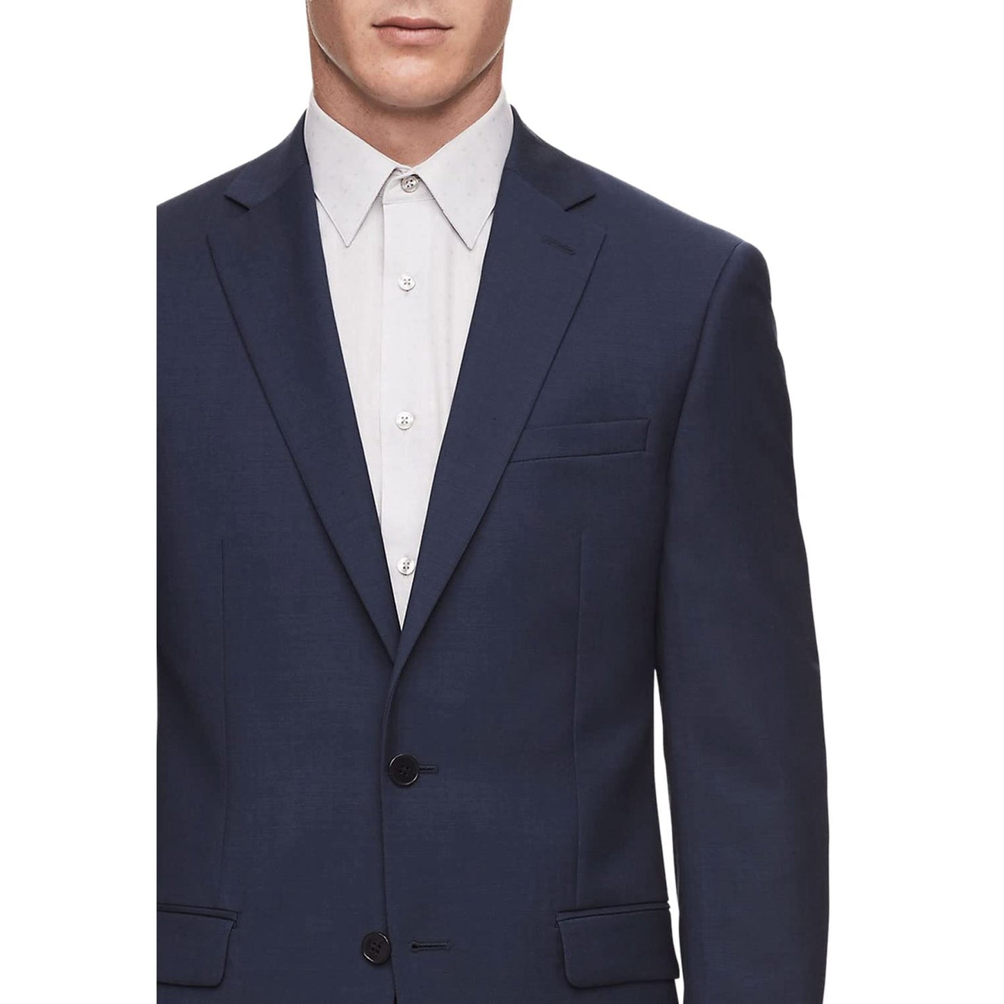 DKNY Men's Modern-Fit Stretch Suit Jacket  Color Navy Size 40R