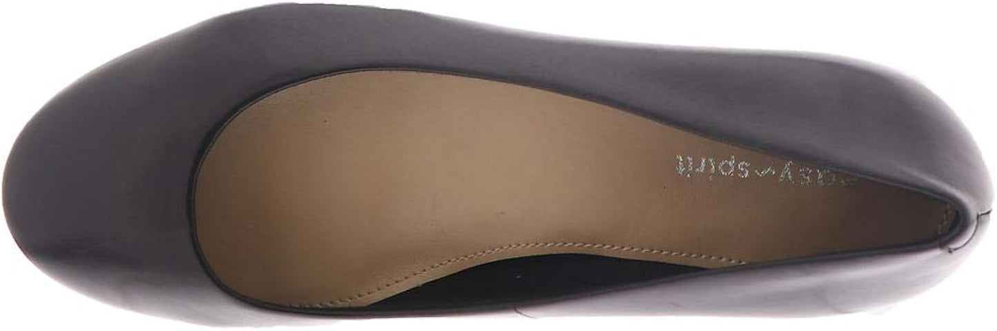 Easy Spirit Women's Bell Pumps  Color Black Leather Size 9M