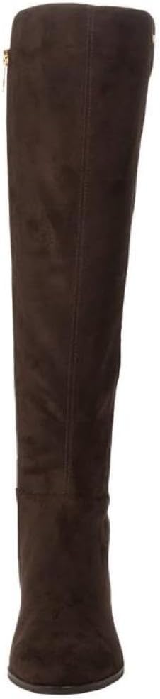 Michael Kors Women's Bromley Flat Boots  Color Chocolate Suede Size 7M