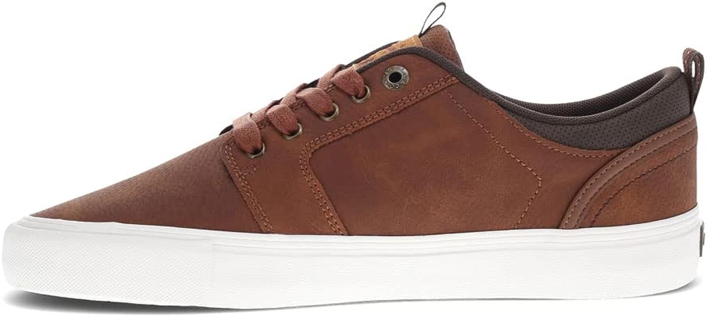 Levi's Men's Alpine Wax Stacked Sneaker  Color Tan/Brown Size 13