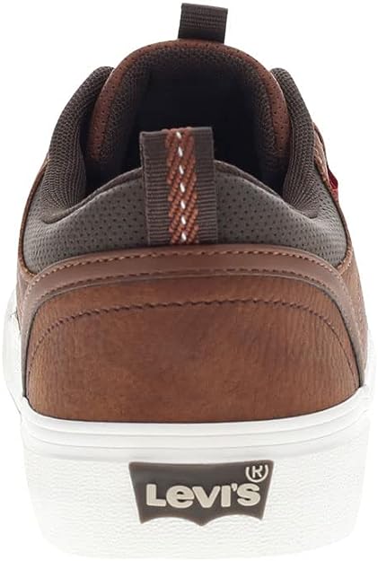 Levi's Men's Alpine Wax Stacked Sneaker  Color Tan/Brown Size 13