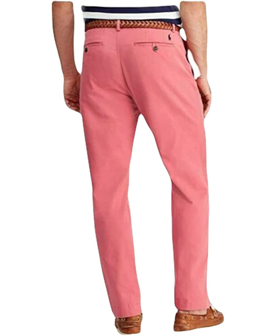 Polo Ralph Lauren Men's Straight Fit Mid-Rise Chino Pants  Color Desert Rose W34xL32