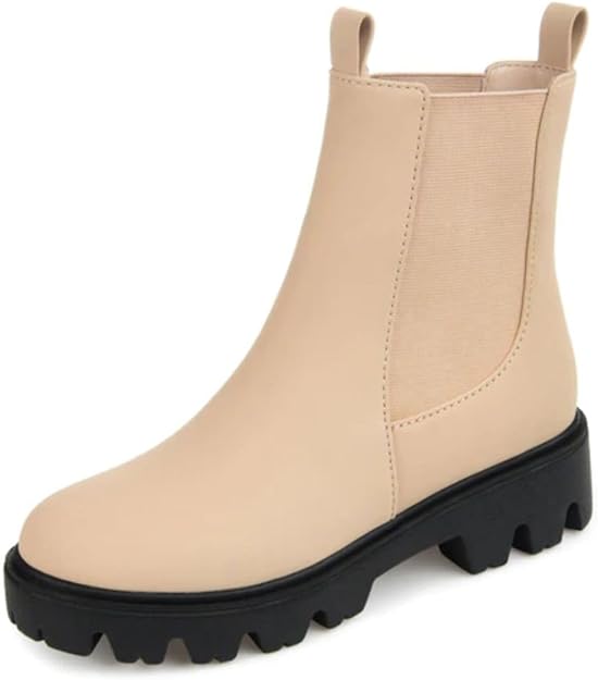 Journee Collection Women's Ivette Chelsea Boots  Color Tan Size 8.5M