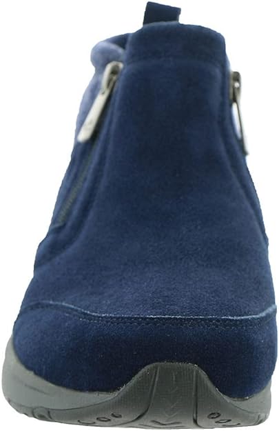 Easy Spirit Women's Tshuffle Ankle Boots  Color Dark Blue Suede Size 8.5M