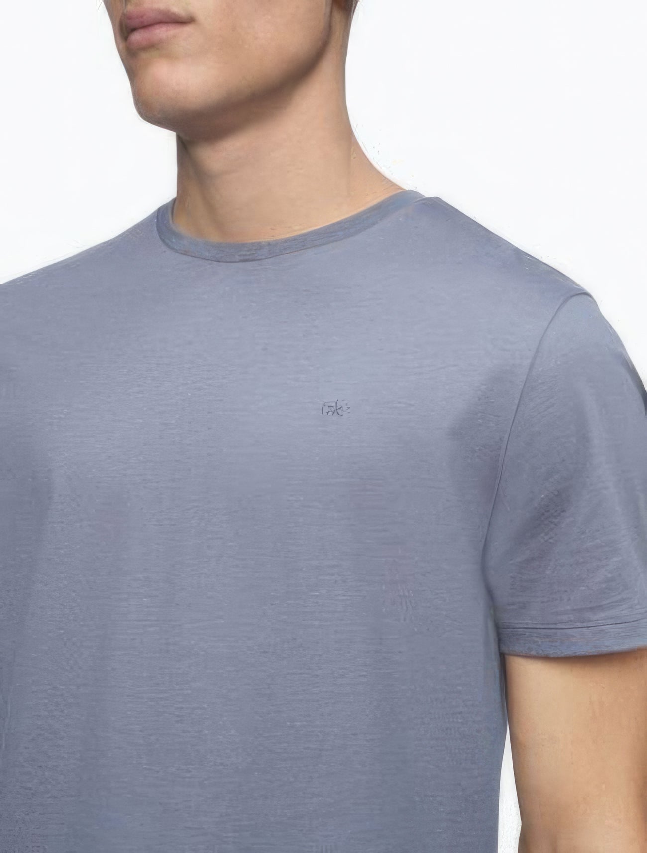 Calvin Klein Men's Soldi Jersey T-Shirt  Color Forever Blue Size S
