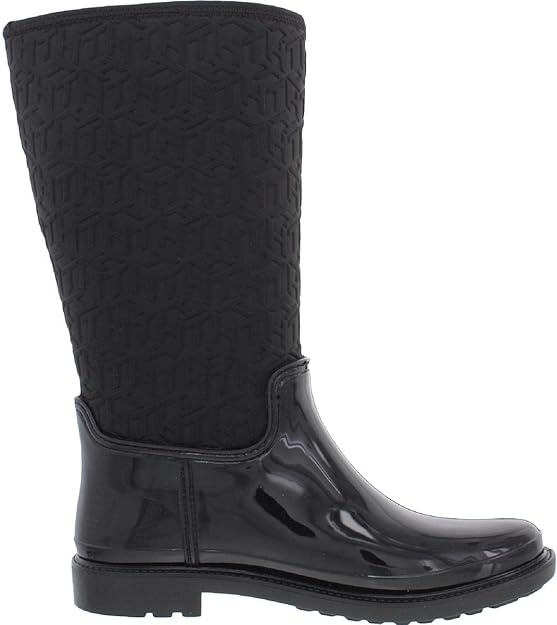 Tommy Hilfiger Women's Saray Rain Boots  Color Black Size 8M