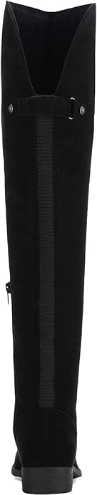 Sun+Stone Women's Allicce Wide-Calf Over-The-Knee Boots  Color Black Micro Size 9.5M