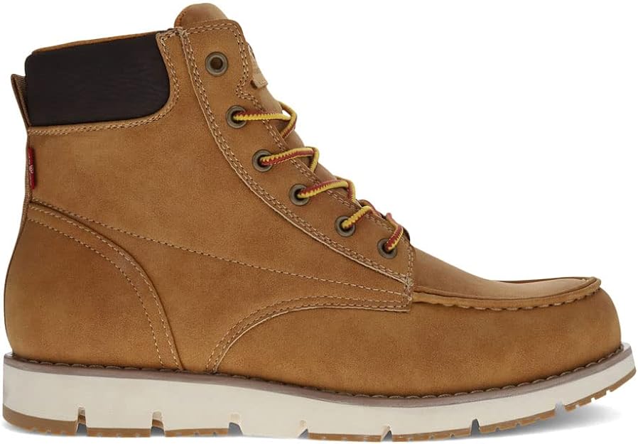 Levis Men's Dean Waxed Lace Up Casual Boot  Color Wheat Size 12M