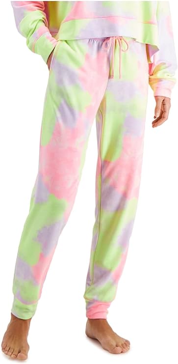 Jenni Women's Jogger Pajama Lounge Pants  Color Multi Tiedye Size S