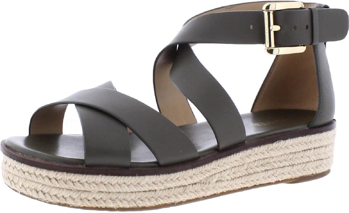 Michael Kors Women's Darby Sandals  Color Olive Size 7M