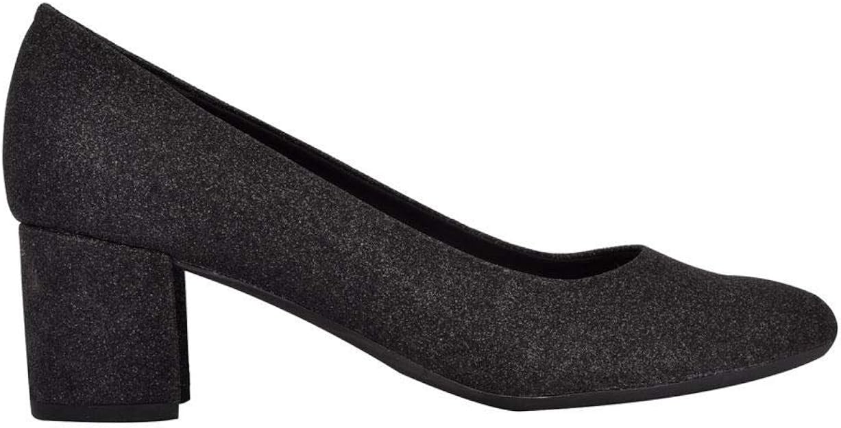 Evolve By Easy Spirit Women's Robin Slip On   Color Black Glitter Size 7.5M